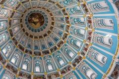 Купол Новоиерусалимского монастыря в Истре. Московская область. Россия.