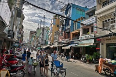 Улицы Хошимина. Вьетнам