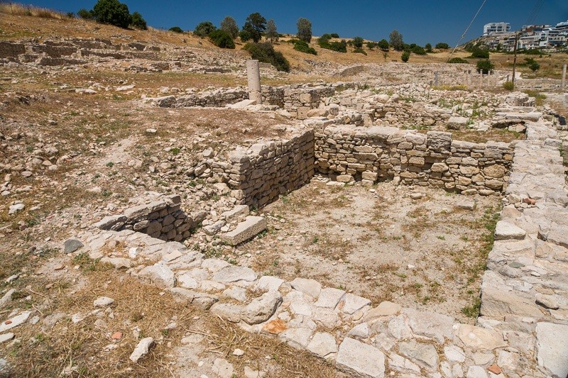 руины города Аматус. Кипр