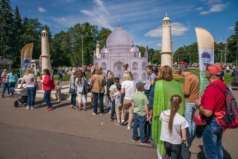 День Индии в парке Сокольники. Москва