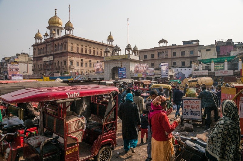 Чандни Чоук ( Chandni Chowk). Торговый район Дели.